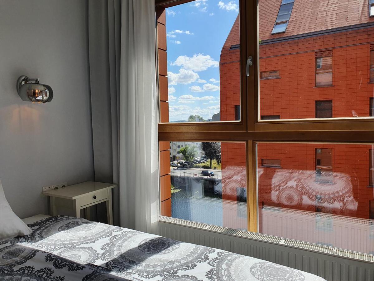 Ferienwohnung Aura XV Apartament Z Balkonem Danzig Exterior foto